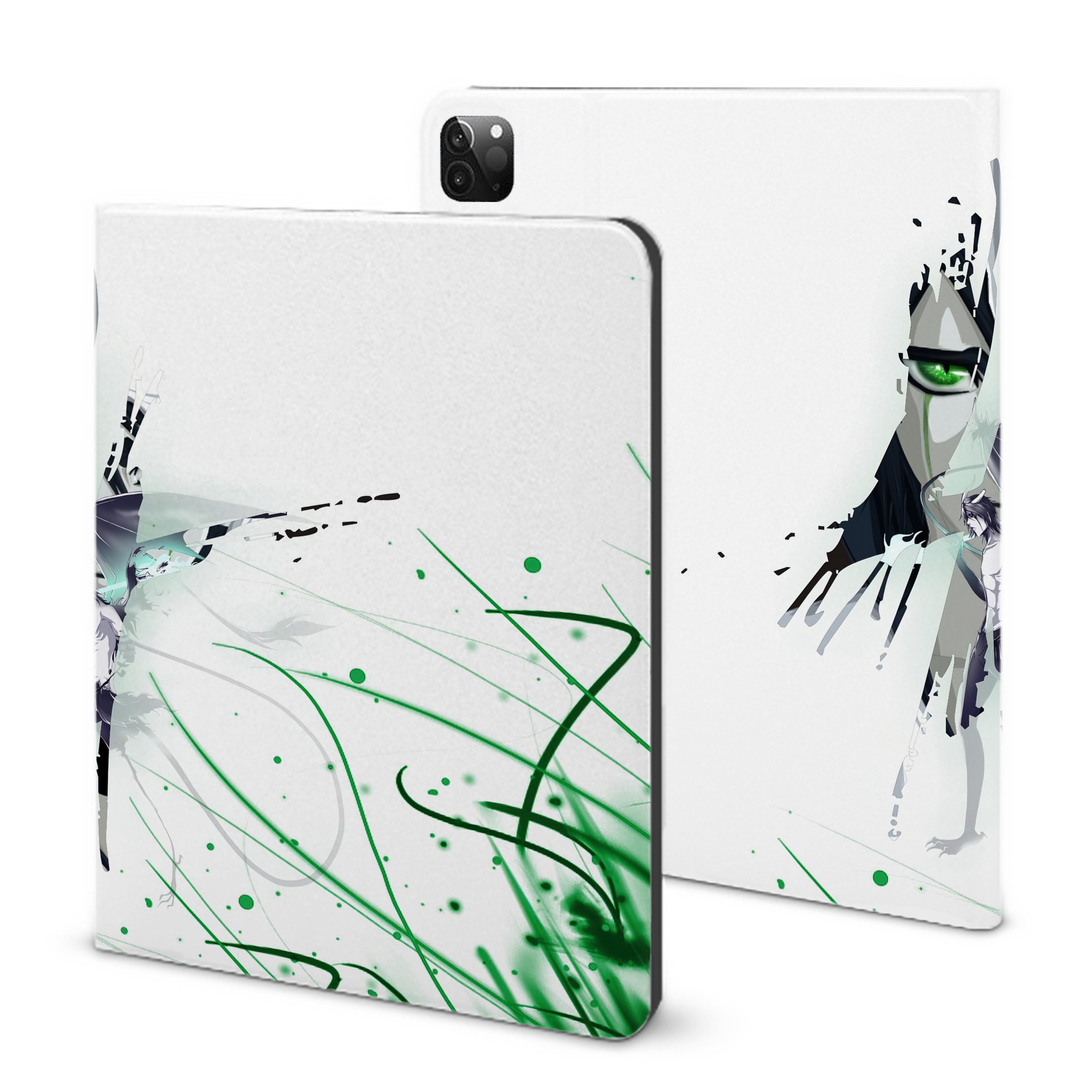 （画像用） ブリーチ BLEACH IPadケース ペンホルダー付き ブックスタイルデザイン